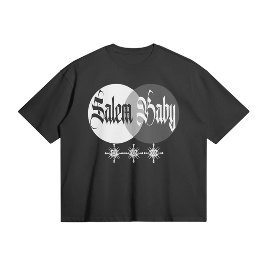 BlackStarBaby Black Graphic T-Shirt