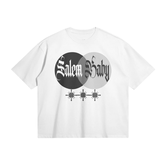 BlancStarBaby White Graphic T-Shirt