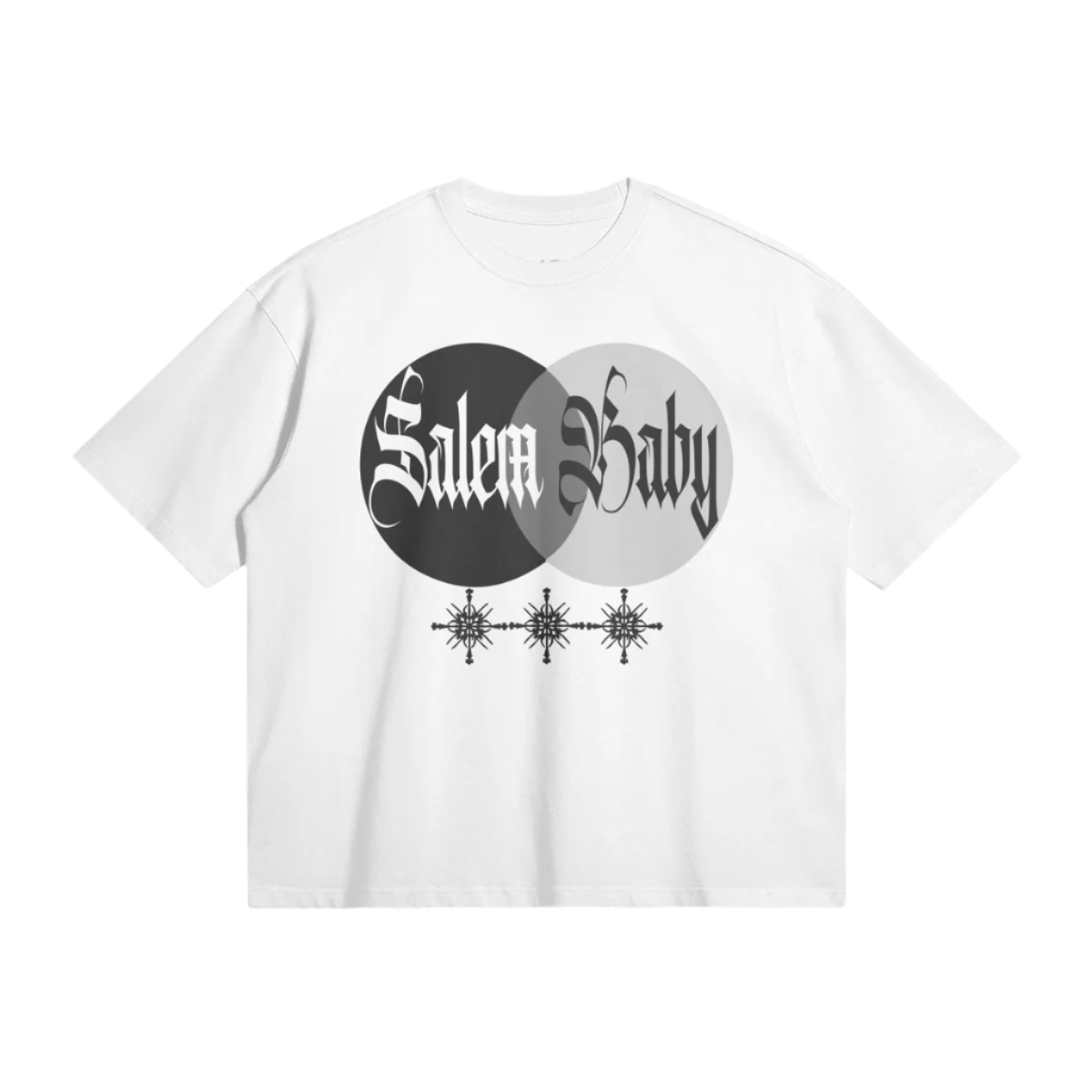 BlancStarBaby White Graphic T-Shirt