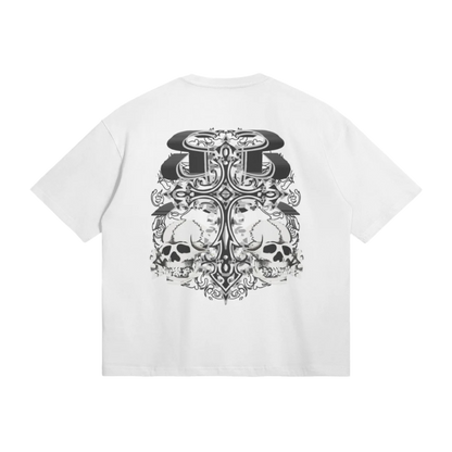 BlancStarBaby White Graphic T-Shirt