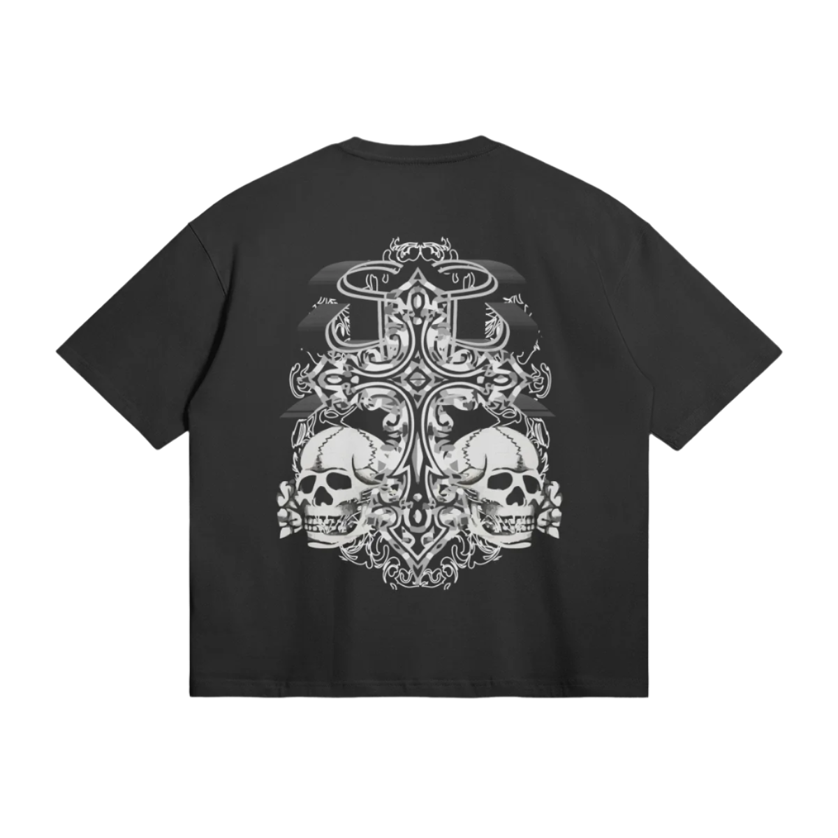 BlackStarBaby Black Graphic T-Shirt